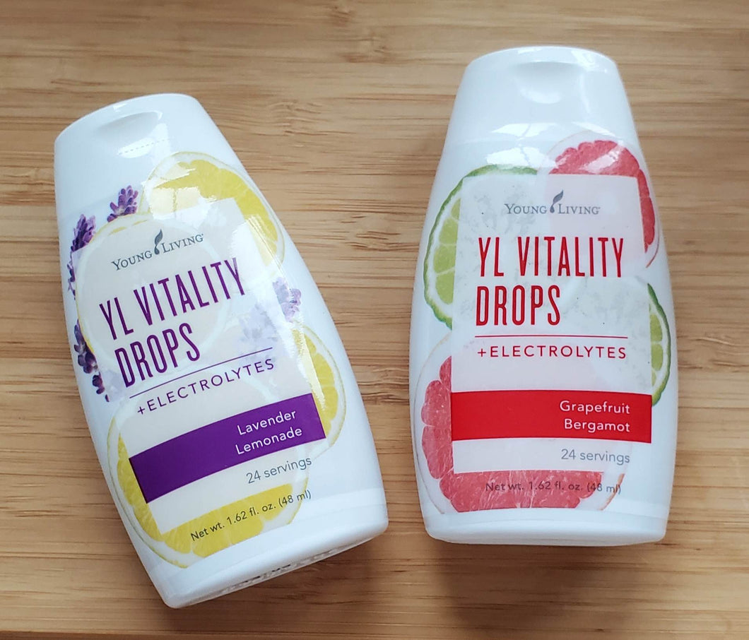 Vitality Drops Duo - Grapefruit/Bergamot & Lavender/Lemonade