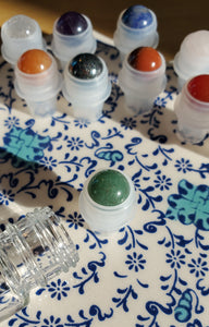 Green Aventurine Gemstone Coming Up Rainbows
