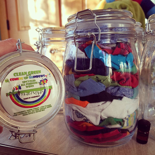 Upcycled Wipes Coming Up Rainbows